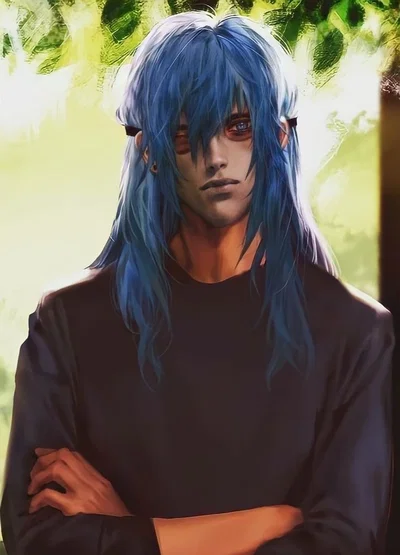 The murderer before the demons 