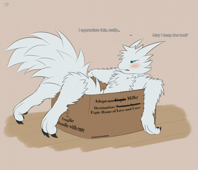 Evil boi o’clock: Adopt a milky