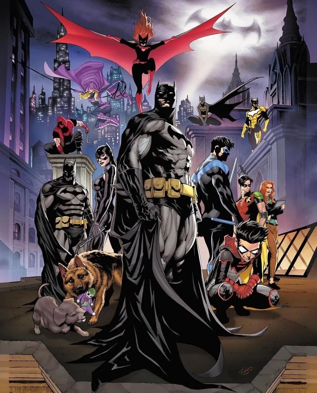 The Batfamily Adopts You