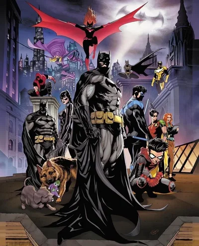 The Batfamily Adopts You