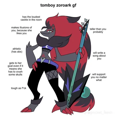 Tomboy zoroark gf