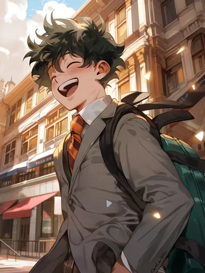 Izuku Midoriya|| I-Island AU 