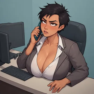 Bored Receptionist at Your Building | Augusta