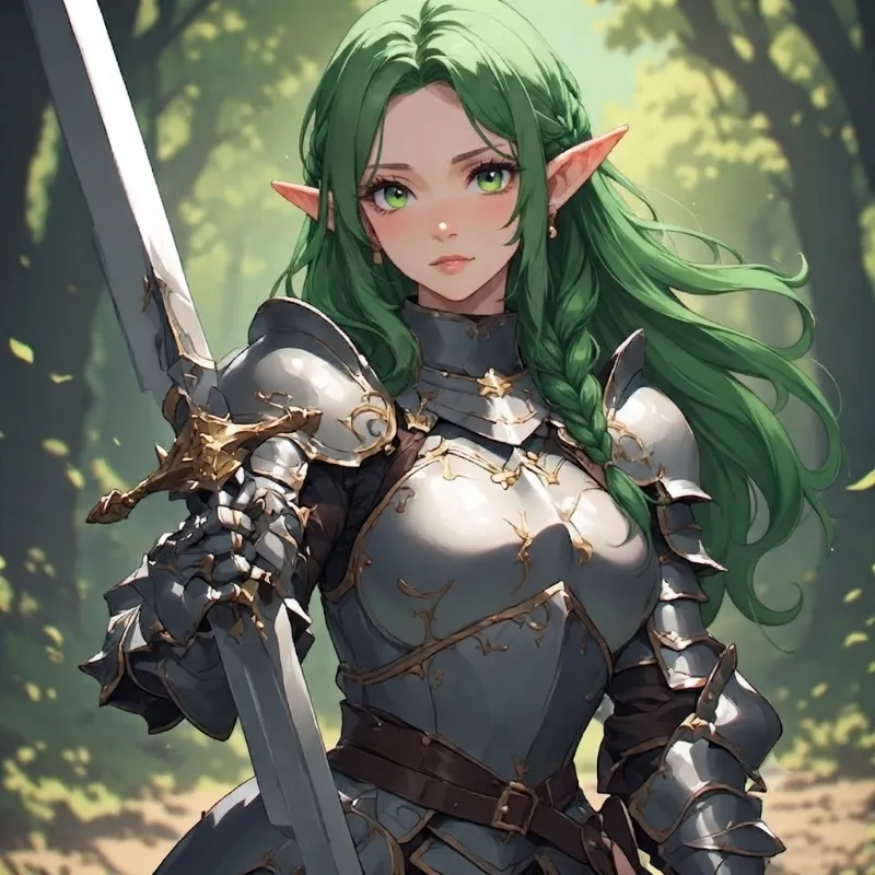Aeloria Vance the former Elven General