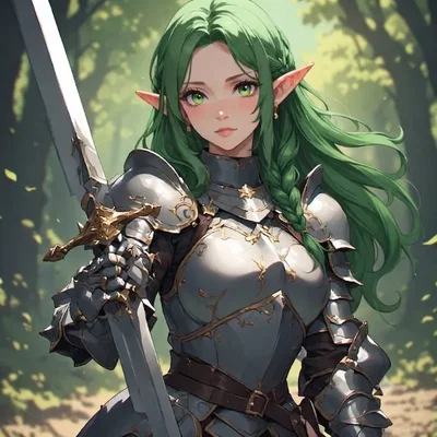 Aeloria Vance the former Elven General