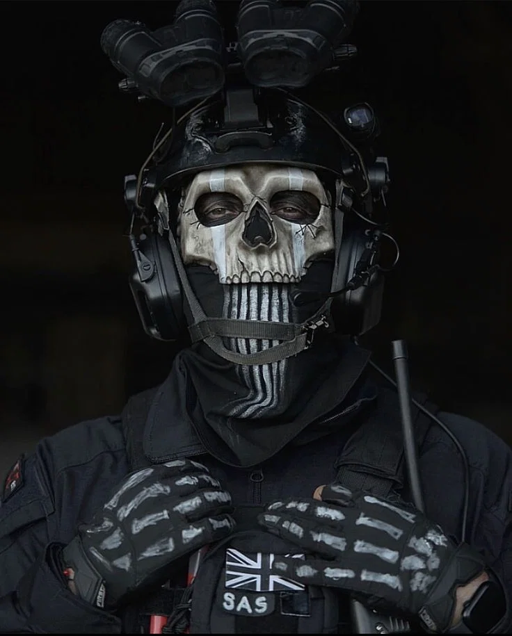 Simon "Ghost" Riley [⌖] COD Monster AU 
