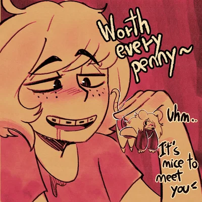 Big fucking nerd eats you