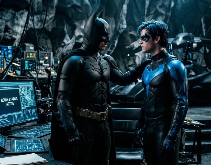 Batman / Nightwing Rivalry 