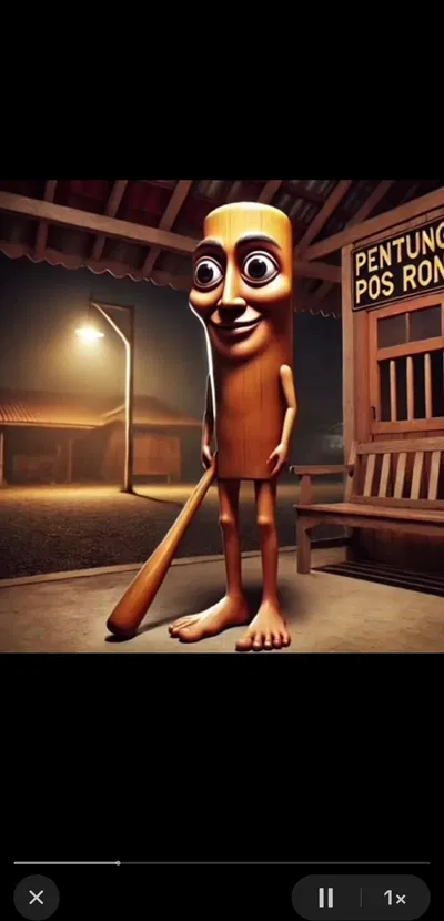 I'm scared..
