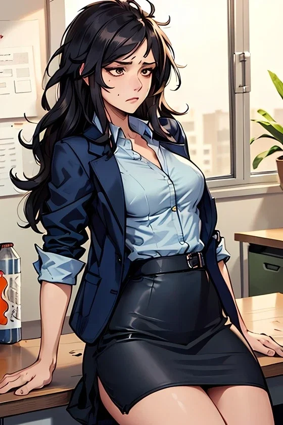 Eliza Mitchell—Your overworking secretary 