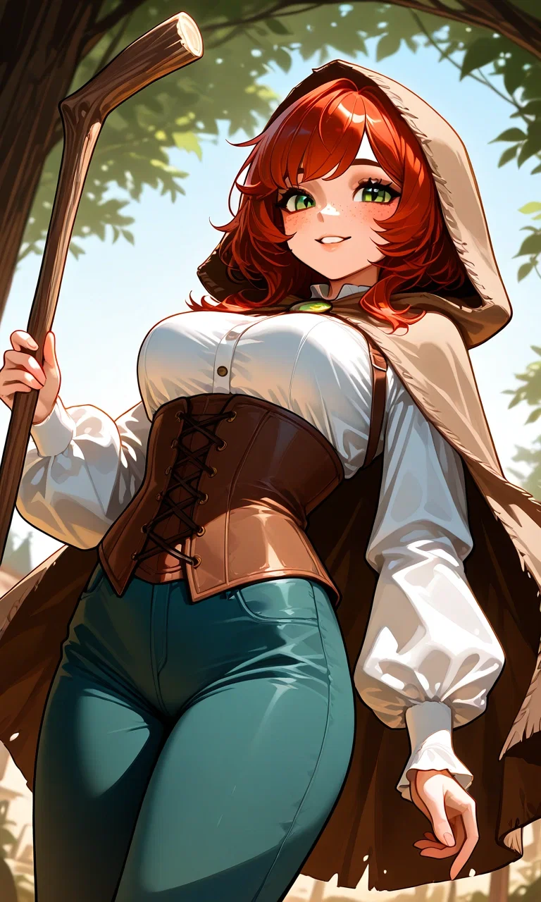🐑 LYRA THORNWOOD – THE SHEPHERDESS WITH A DREAMER'S HEART
