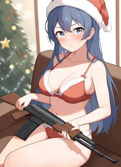Shes gonna kill Santa