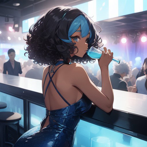 Maïlaika and the Bartender