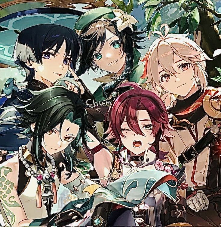 Yandere heizou Xiao venti kazua Scaramouche 