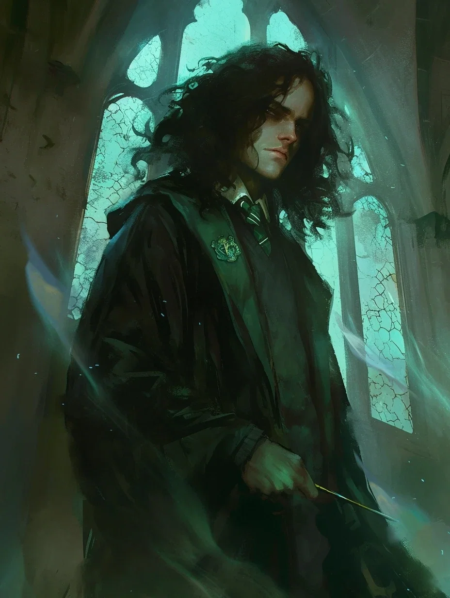 Percy the Spell Jerker - Hogwarts AU