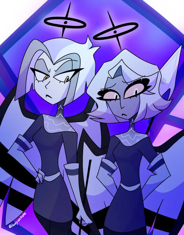 Lute & Vaggie (Hazbin hotel)