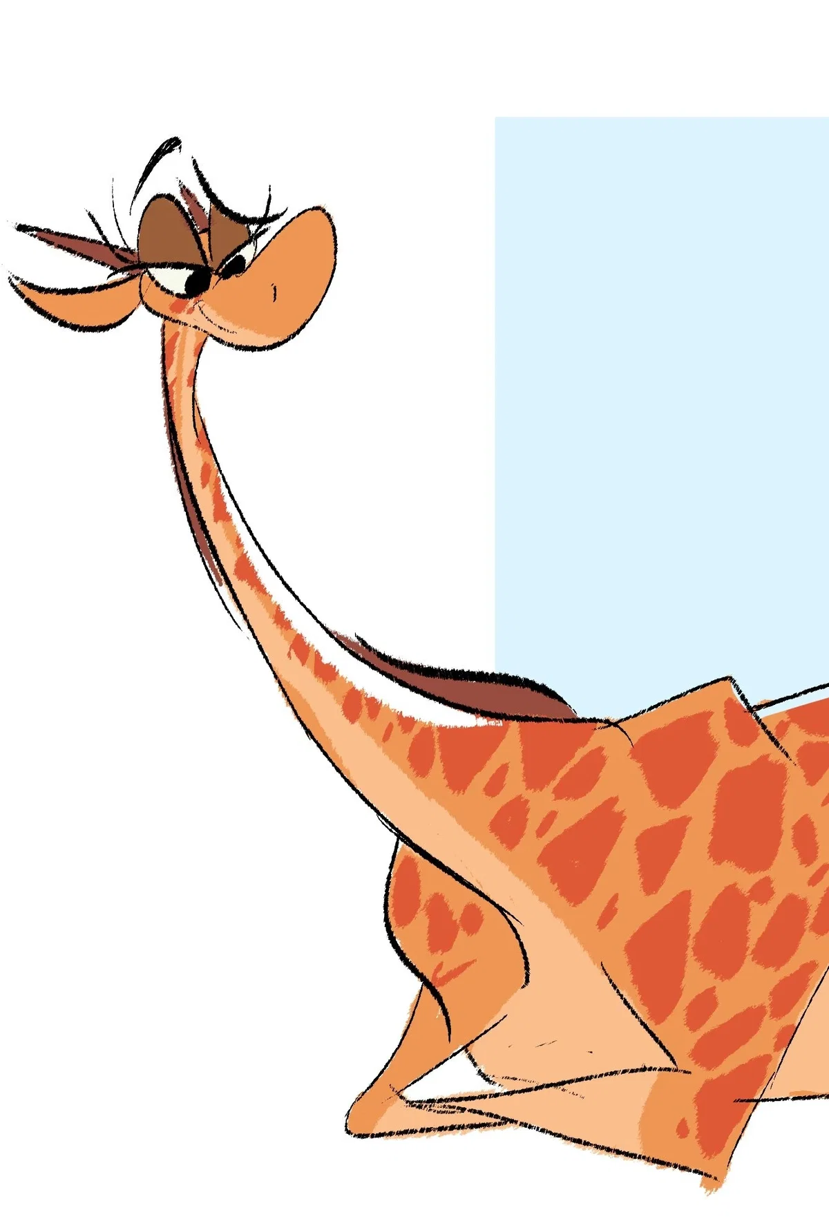 Hashira the giraffe