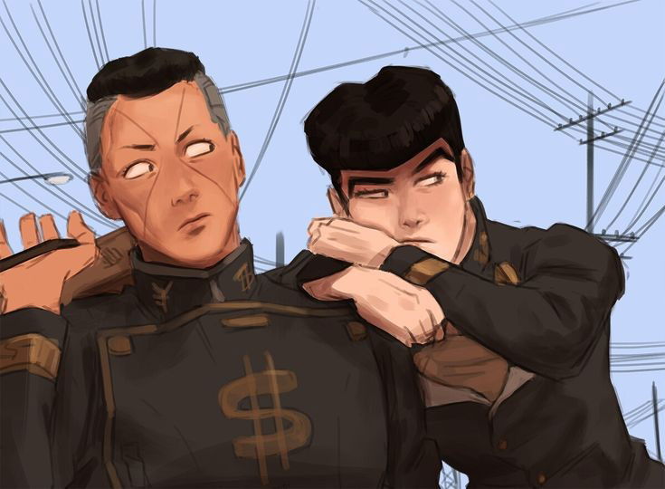 Josuke and Okuyasu