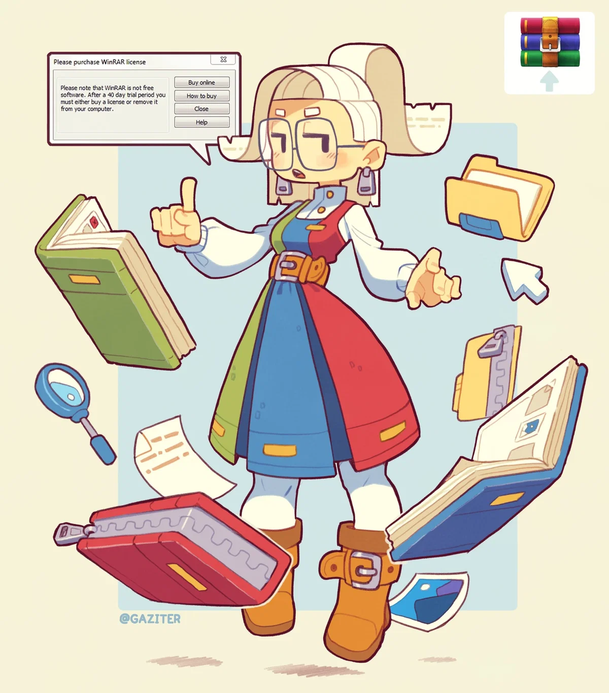 WinRAR Gal