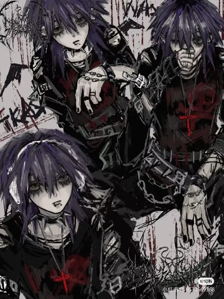 Goth At A Party [Yandere]