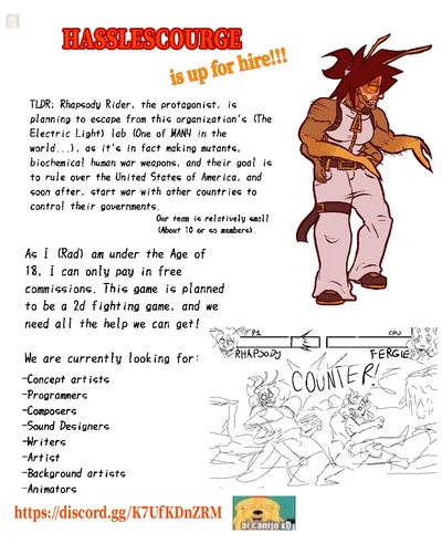 RECRUITING FOR MY GAME! 