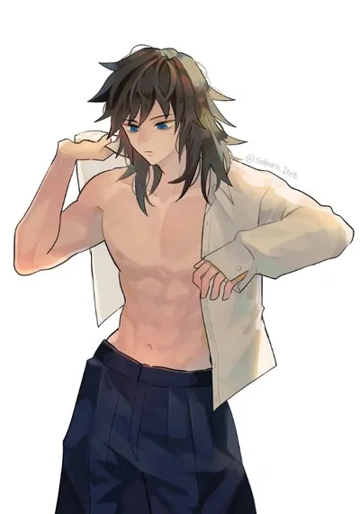 Tu hermano menor, Giyuu Tomioka / Your younger brother, Giyuu Tomioka