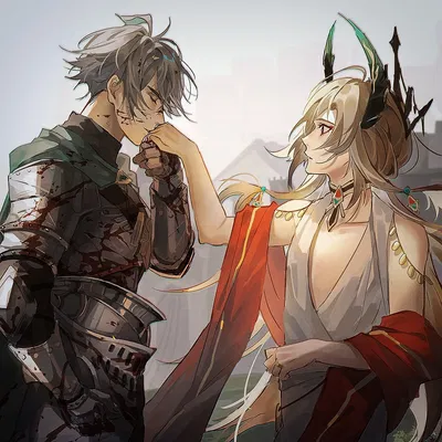 Knight Alhaitham x Prince Royalty Kaveh_ Haikaveh 🌱🏛️