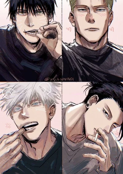 Satoru, Suguru, Toji, Nanami | your boyfriends