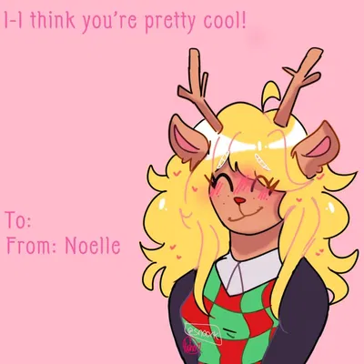 Noelle holiday || Valentine's day [deltarune]