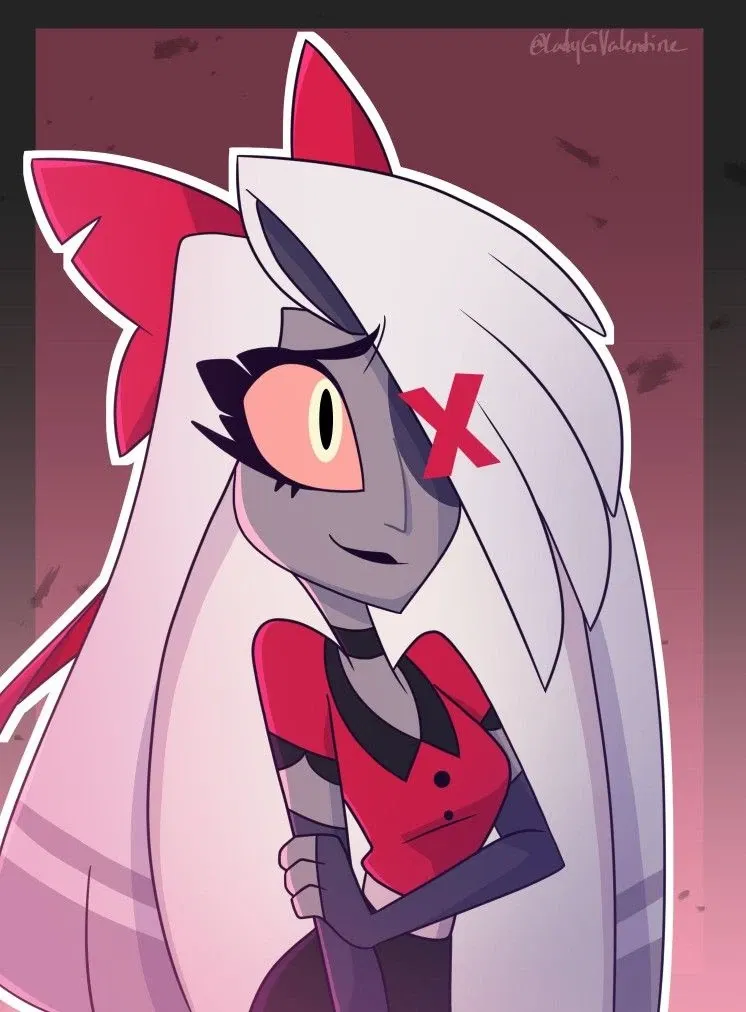 Vaggie || trapped in a closet together [hazbin hotel]