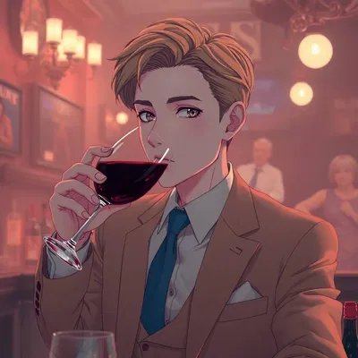 Joey at the bar