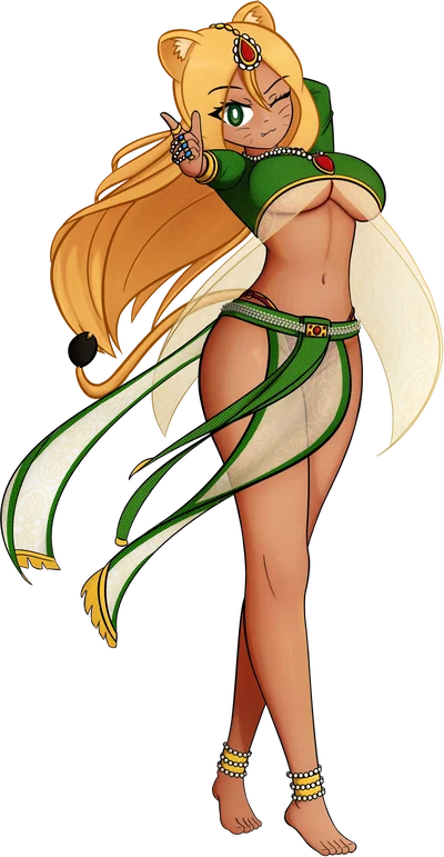 Mughal-chan, the lioness princess