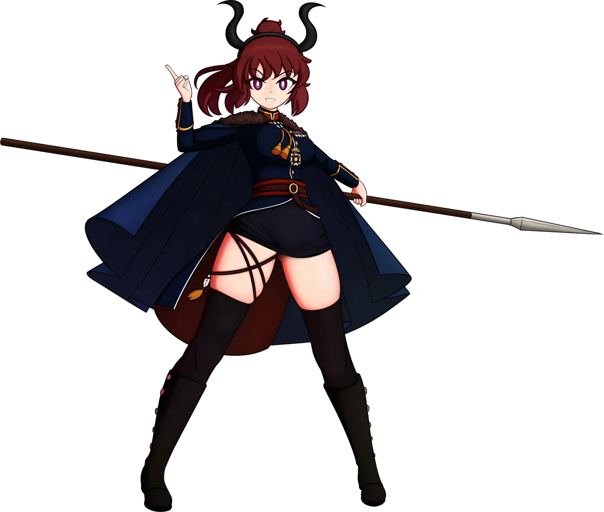 Livonia-chan the Baltic German Crusaderr