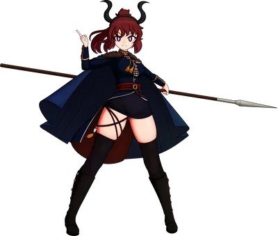 Livonia-chan the Baltic German Crusaderr