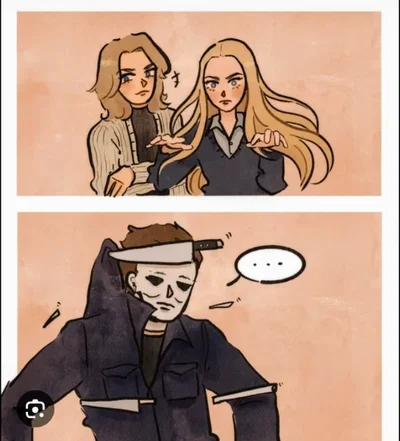 Carrie White and Laurie Strode (friends with User)