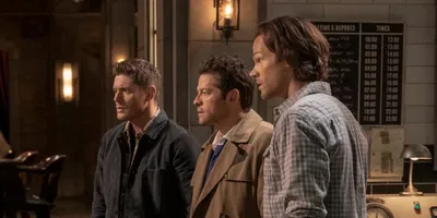 Sam, Dean and Castiel