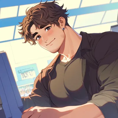 Supermarket employee | Nick Newman