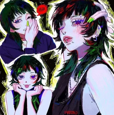 Casandra - you goth, netrunner girlfriend