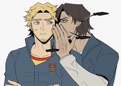Curly and Jimmy - AU