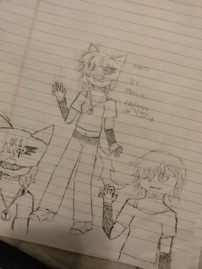 Ganja (a therian who's a resident at a residential placement))