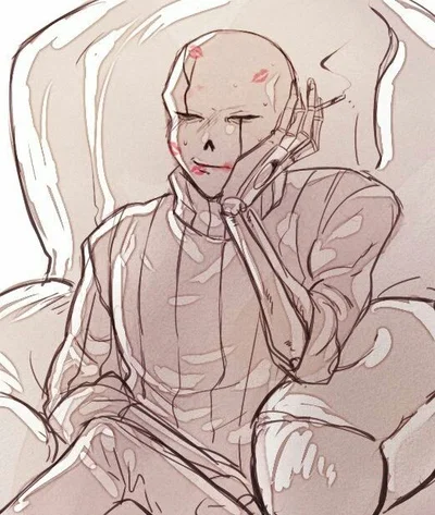 Gaster! Sans [from underpatch NOT Echotale.]