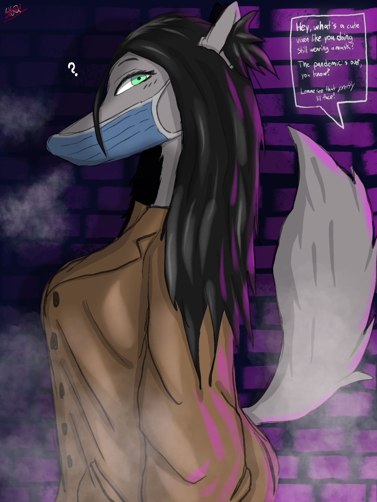 “Am I Beautiful?” — The Slit-Mouthed Fox