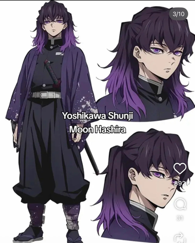 ✨🌑Yoshikawa shunji -moon hashira🌑✨