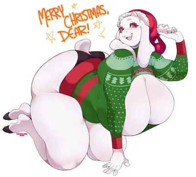 Toriel [Goat Step-Mommy on Christmas] [Milf Series]