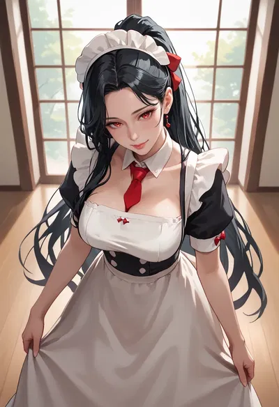Ayane || your maid that gained feelings for you.