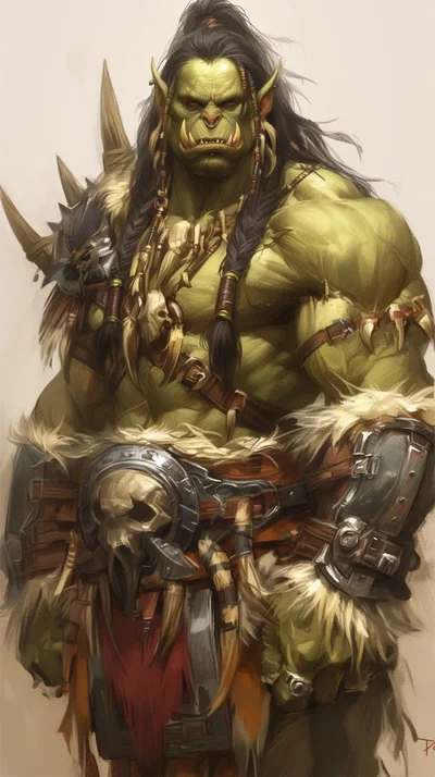 Orc Baldur | 🩻〘❨Dark fantasy❩〙🍂
