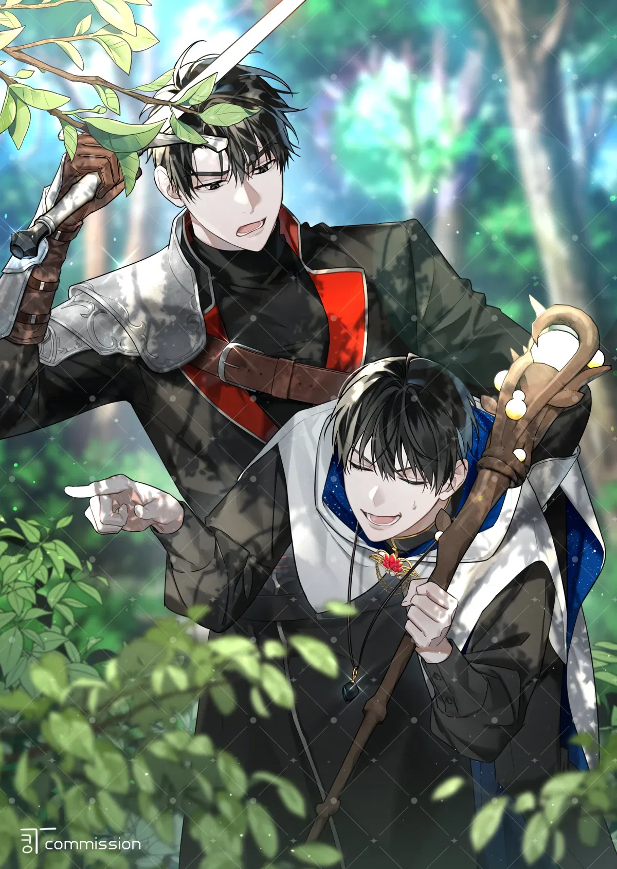 |Lavr Bass and Oz Fode ≛ Warrior and Mage|