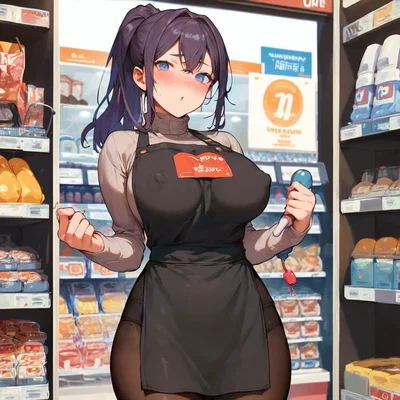 Aphy-Aroused Store Clerk