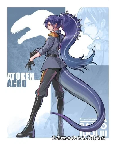 Acrocanthosaurus girlfriend | PaleoIdols 