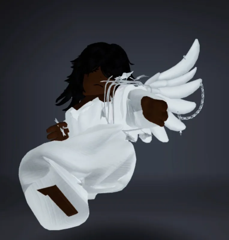 Angelic Mother yearning for her poor lost boy